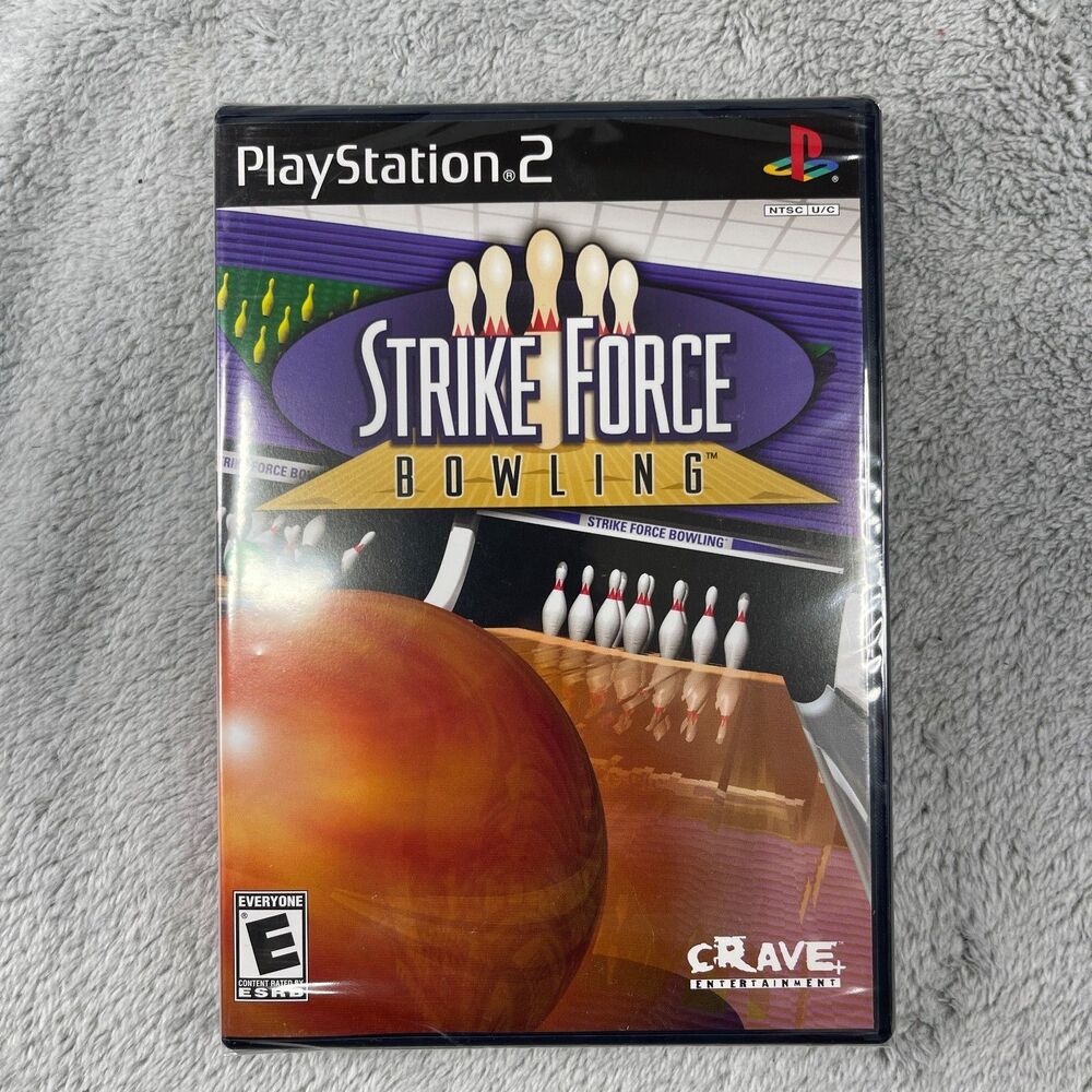 Strike Force Bowling Sony Playstation 2 PS2 Brand New Sealed